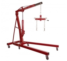 Fordable Engine Hoist with Load Leveler — 2-Ton Capacity