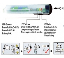 Pocket Brake Fluid Tester for DOT4