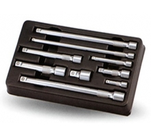 Extension Bar Set - 9pcs, 1/4", 3/8" & 1/2" Square Drive