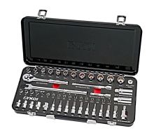 Socket & Bit Socket Set – 52pc 1/4" & 3/8" Dr. Metric