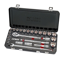 Socket Set – 25pc 1/2” Dr. Metric