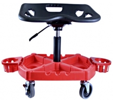 Rolling Car Repair Stool  Height Adjustable