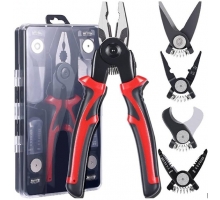 5 In 1 Interchangeable Pliers Set 