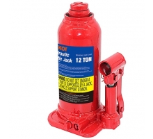 12 Ton Hydraulic Bottle Jack with Welded Base