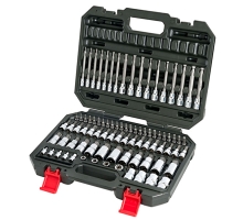 Bit Socket Set – 84pc ¼”, 3/8” & ½” Dr.  Metric & AF