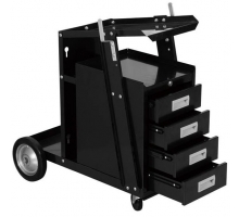 45kg Welding Trolley With 4  Drawers. Welder Storage Bench