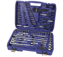117 pc 1/4”, 3/8”, 1/2” Dr. Automotive Tool Kit